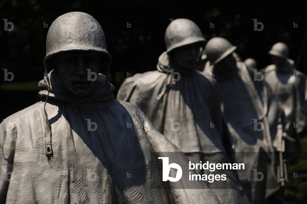 Korean War Veterans Memorial (1995). Washington D.C. United States.