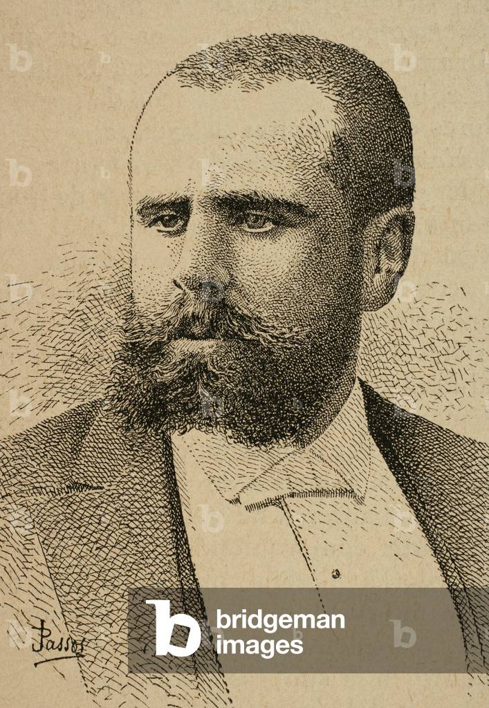 Eduardo Maristany Gibert (1855-1941). Portrait (engraving)