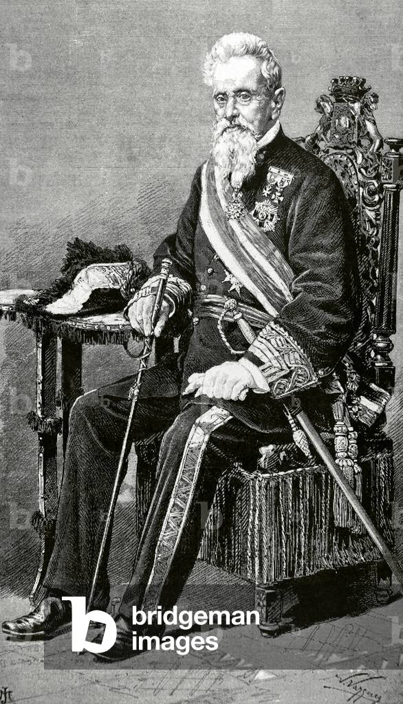 Portrait of Francisco Villagomez Diaz de Quijada by N. Vazquez (engraving)