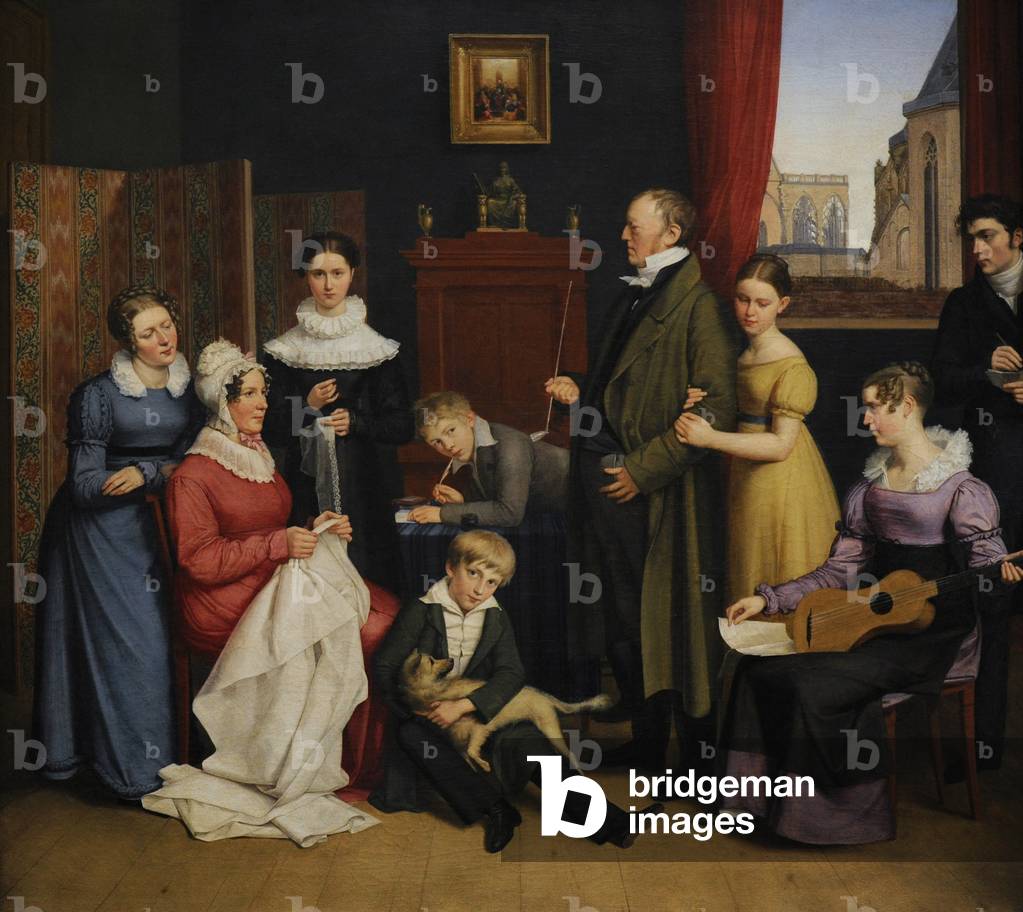 The Begas Family, 1821, by Carl Joseph Begas (1794-1854).