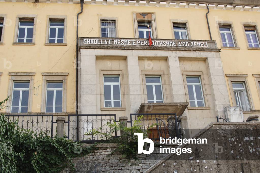 Albania Gjirokaster, School building (photo)