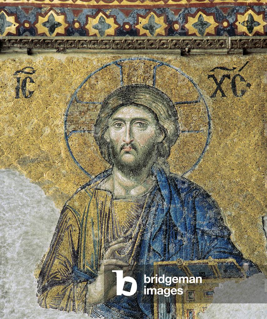 Deesis Christ in Hagia Sophia (mosaic)
