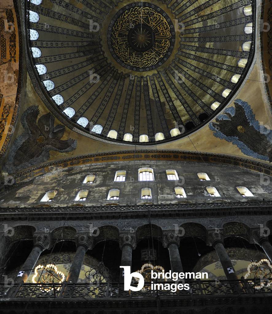 Hagia Sophia. Interior. Istanbul.