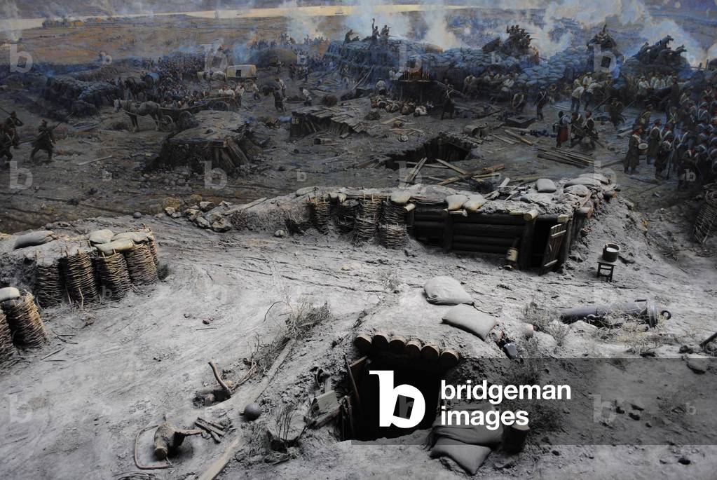 Crimean War (1853-1856). Siege of Sevastopol, 1854-1855, by Franz Alekseyevich Roubaud (1856-1928).