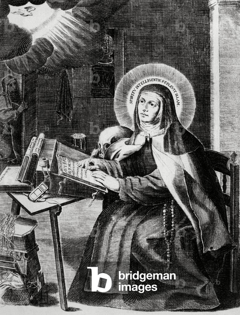 Teresa of Avila (1515-1582). Religious reformer of the Carmelite Order (engraving)