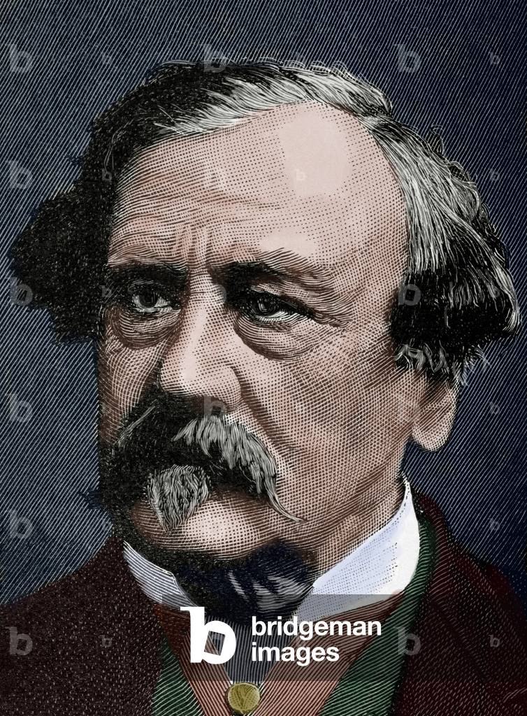 James Howard Harris, 3rd Earl of Malmesbury (1807  1889 British statesman of the Victorian era. coloured engraving.