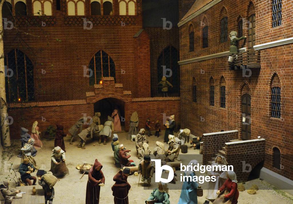 Middle Ages, Society and daily life in the city of Malmo, Model