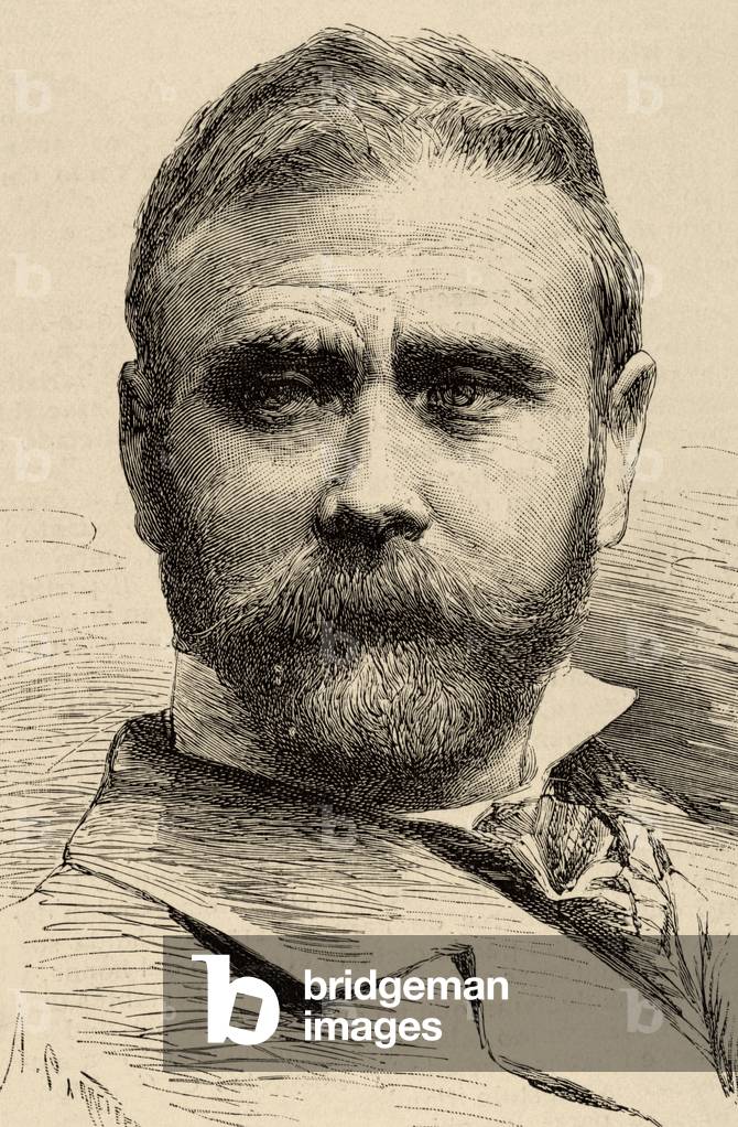 Antonio Cortina (1841-1890). Engraving.