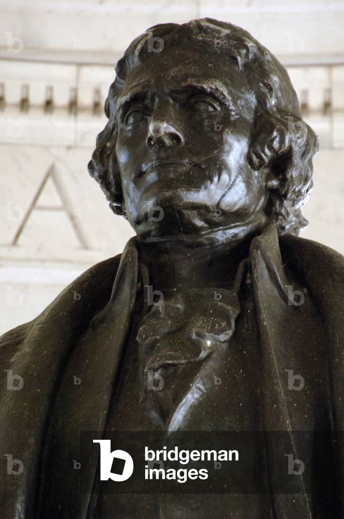 Thomas Jefferson (1743-1826). 3rd President of the United States.