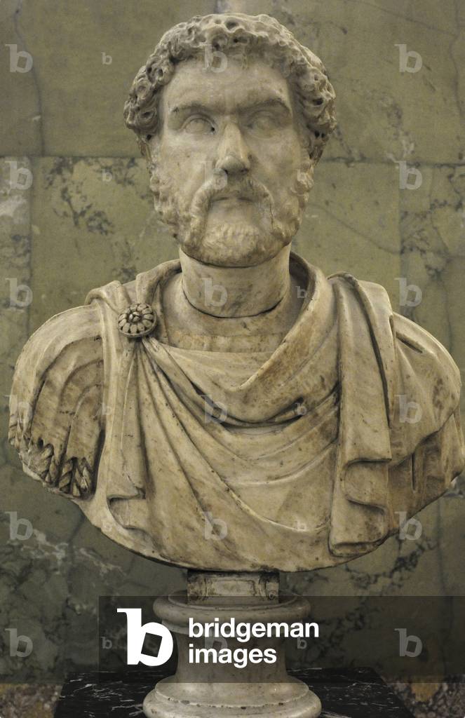 Bust of the Roman Emperor Antoninus Pius  known as Antoninus (marble)