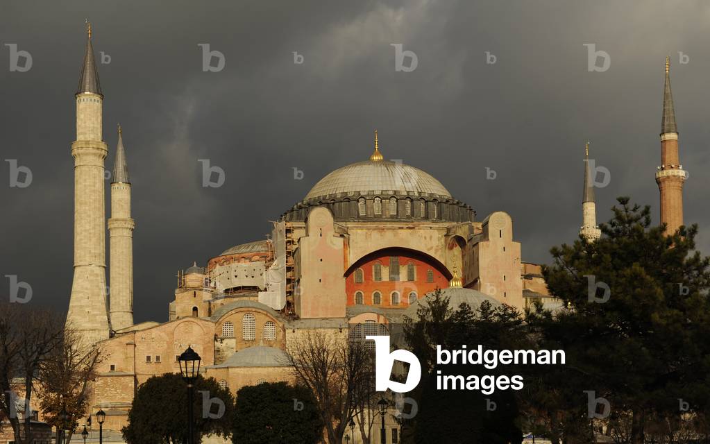 Hagia Sophia. Exterior. Istanbul.