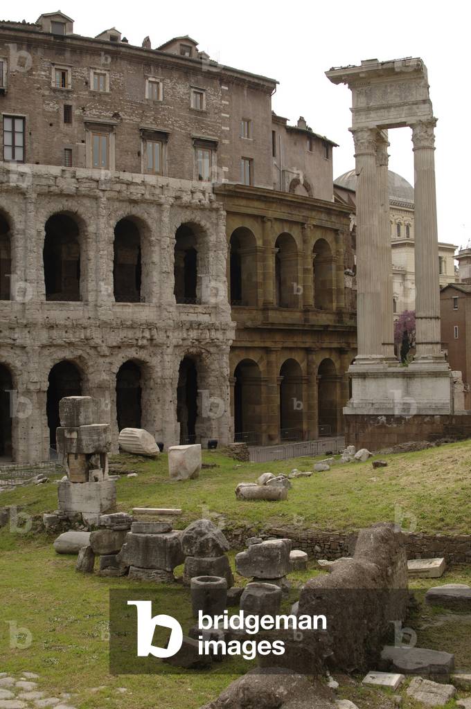 Italy. Rome. Theatre of Marcellus. 1st century BC.