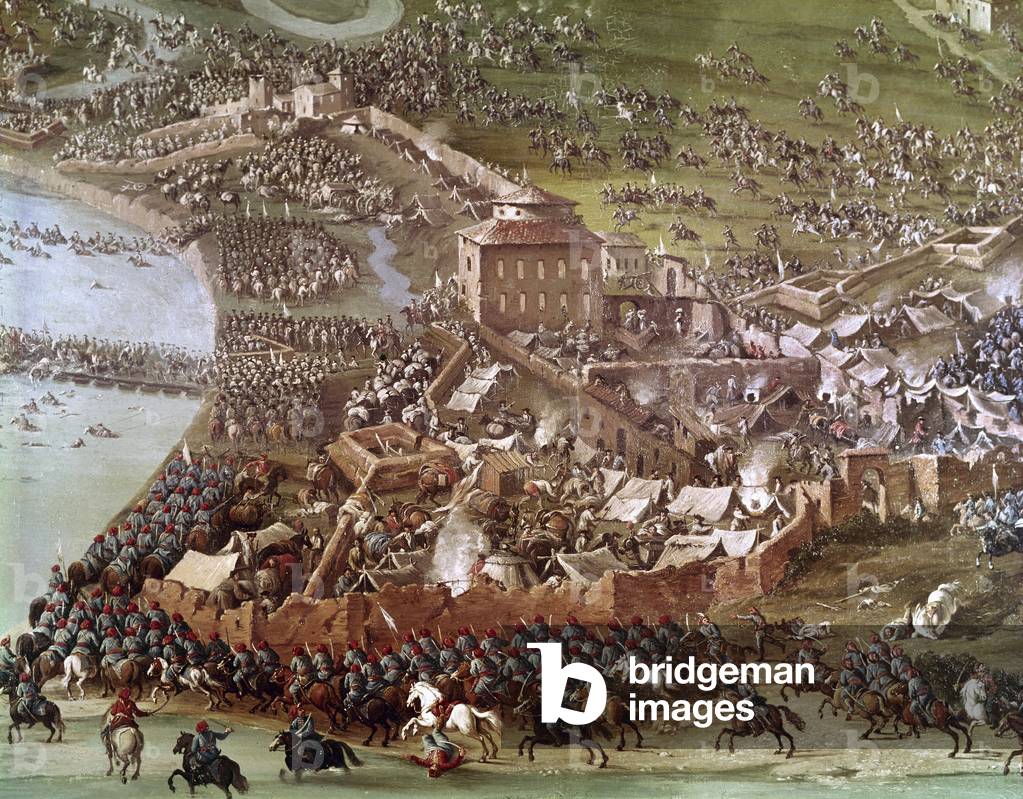 Detail of The Battle of Turin, 1706 (oil on canvas)