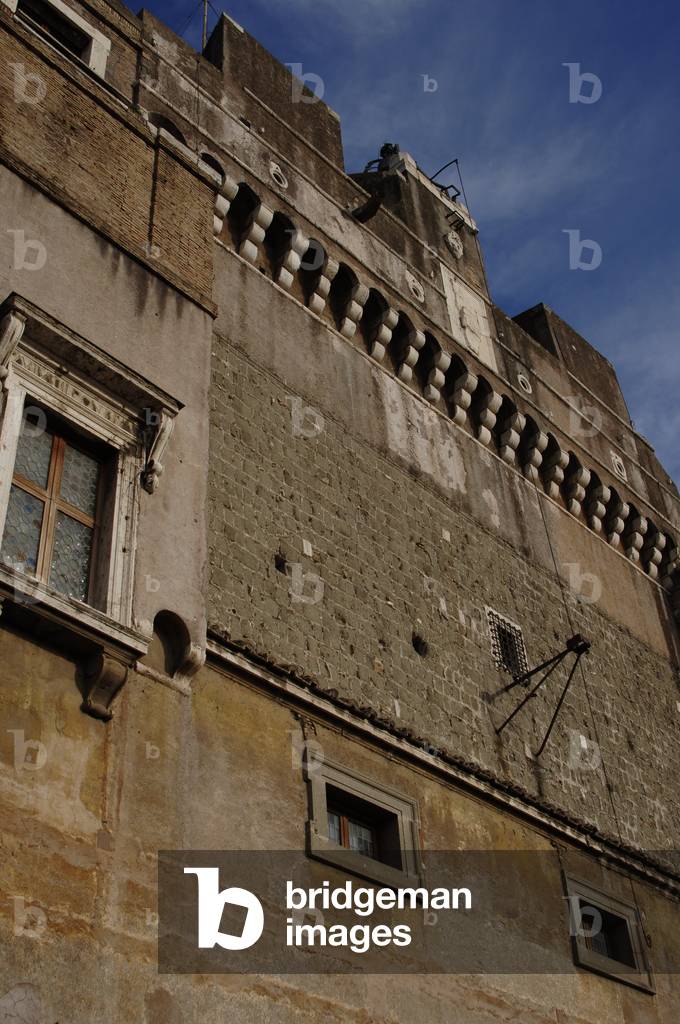 Mausoleum of emperor Hadrian or Castle Sant'Angelo. Rome.
