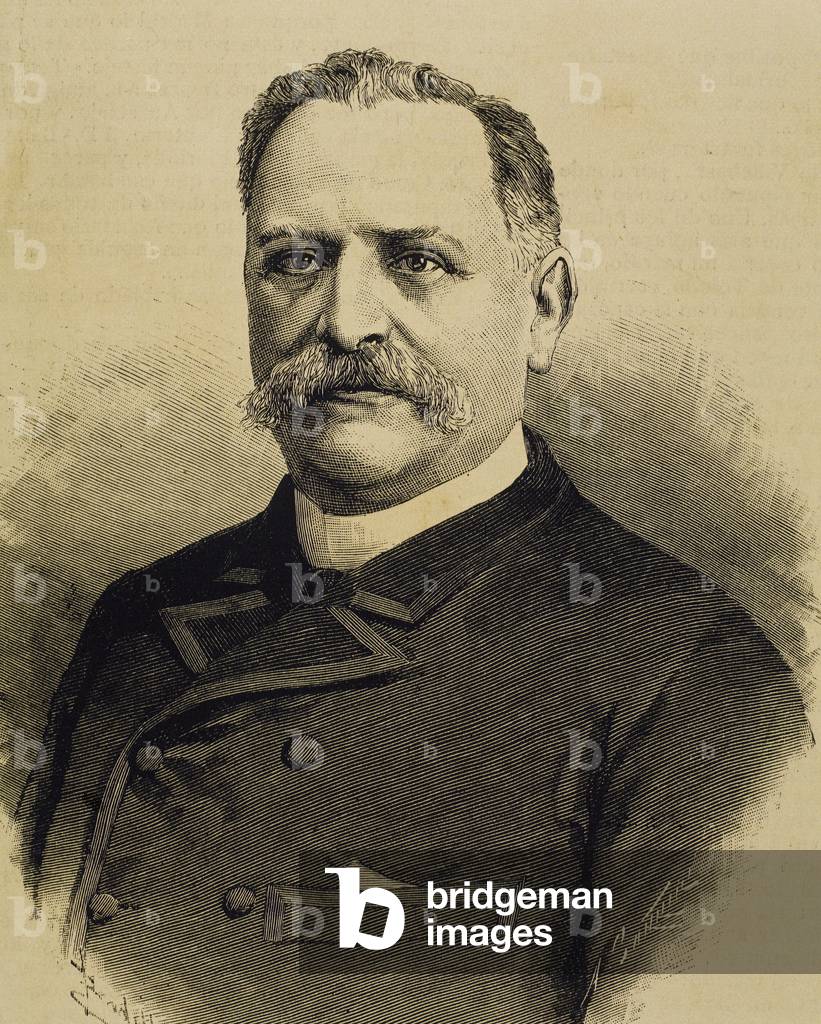 Portrait of Manuel Pedregal Can?edo (1831-1896), Jurist and Spanish politician (engraving)