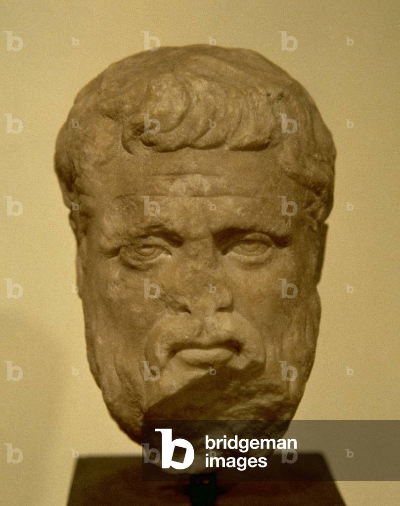 Plato (428/427-348/347 BC), Bust, 2nd-3rd C, AD