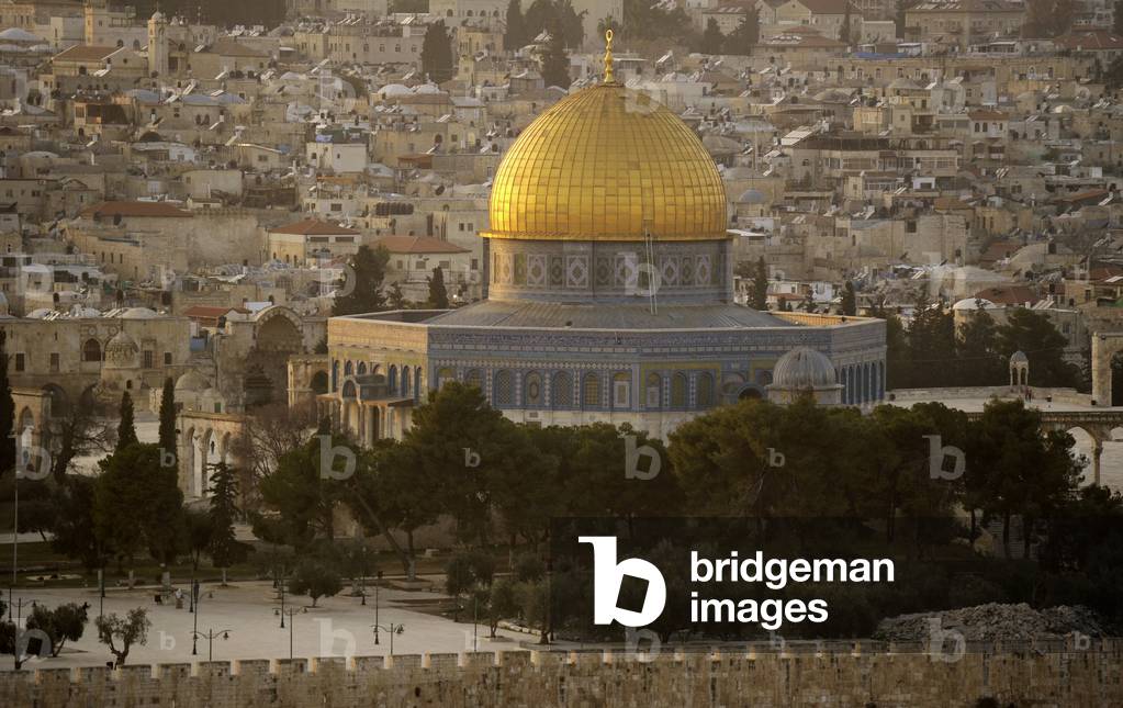 Israel Old City of Jerusalem Temple Mount, Dome of the Rock, 7th century (photo)