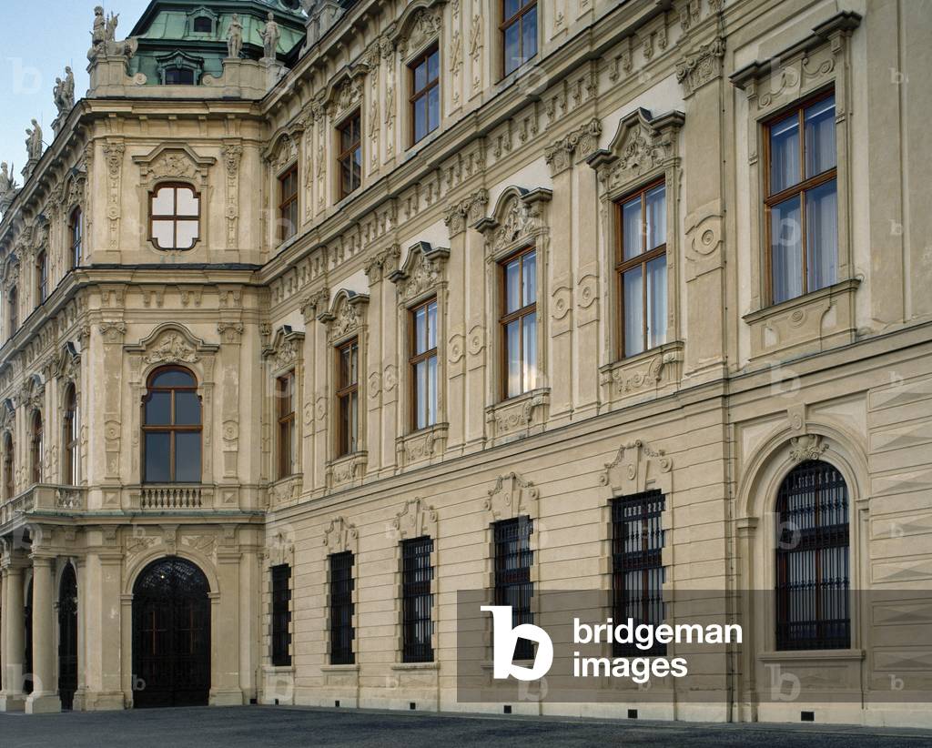 Austria. Vienna. Belvedere. Upper Belvedere. 1717-1723. By Hildebrandt (1668-1745).