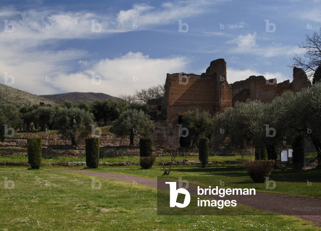 Hadrian's Villa. Pecile. 2nd century. Italy.