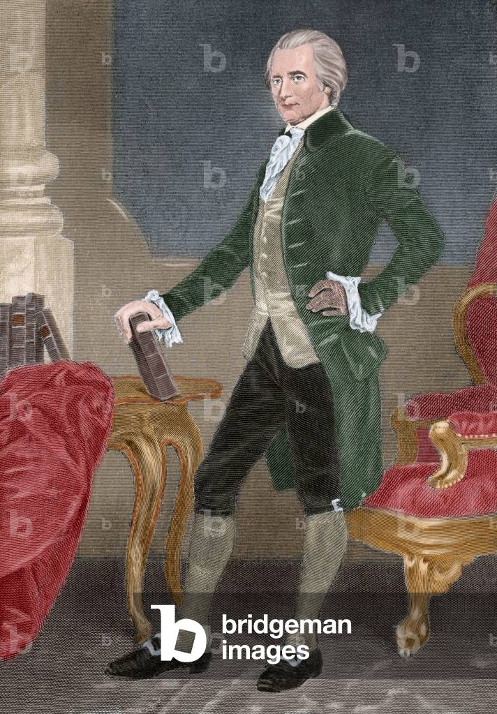 Henry Lee III (coloured engraving)