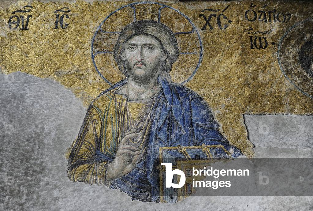 Deesis Christ in Hagia Sophia (mosaic)