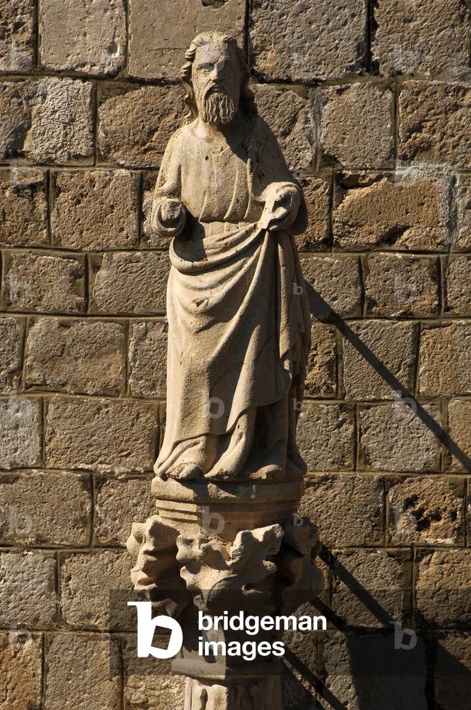 Croatia. Dubrovnik. Religious statue.