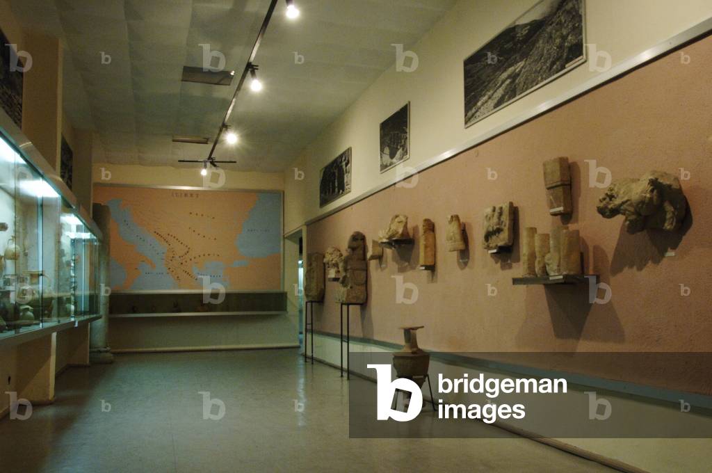 Albania. Tirana. National Archaeological Museum. Inside.