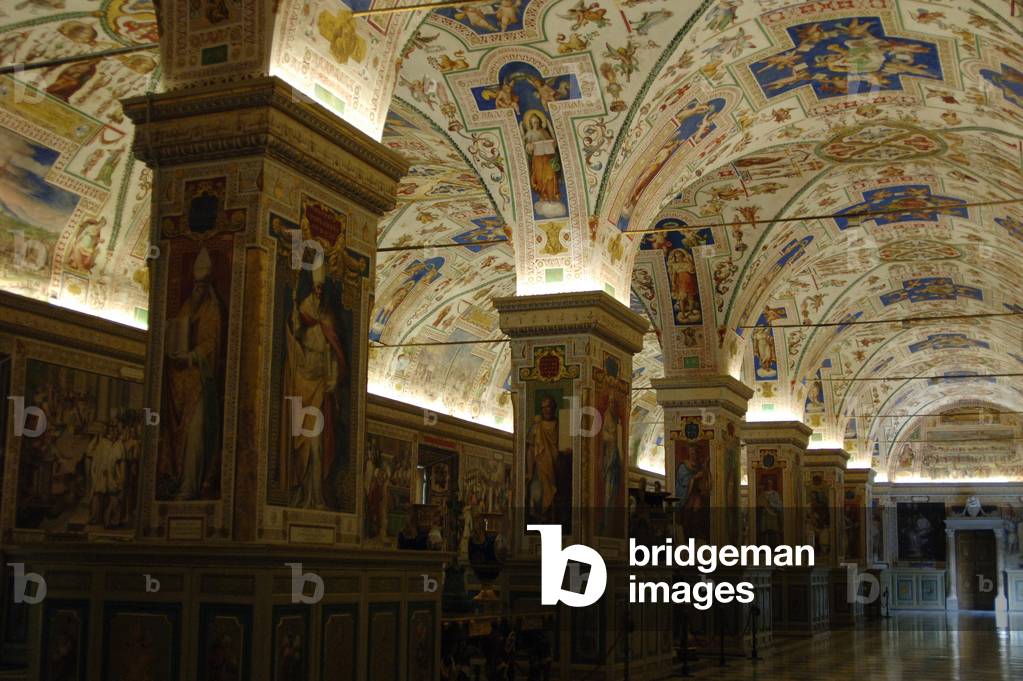 Vatican Library. Interior. Vatican City.