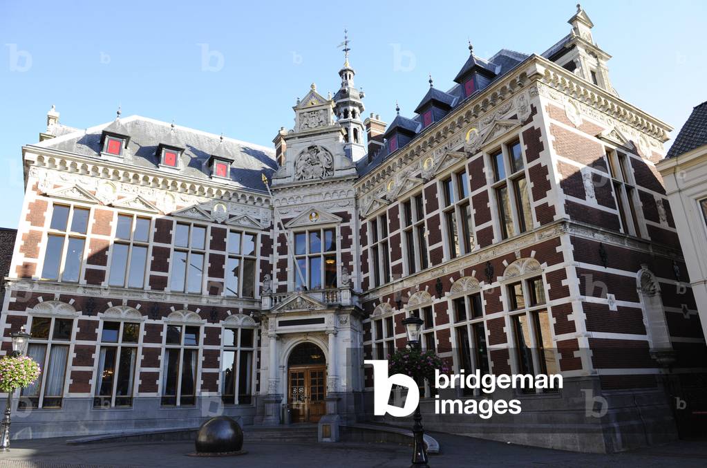 Netherlands. Utrecht. Old building of the University. Academiegebouw.