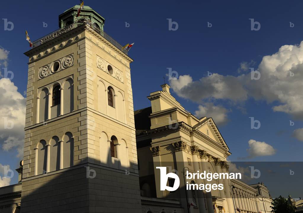 Poland. Warsaw. Saint Anne's Church. 18th century.