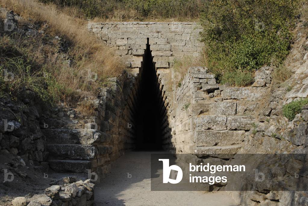 Tsarsky Kurgan. Royal burial mound. 4th century BC. Ukraine.