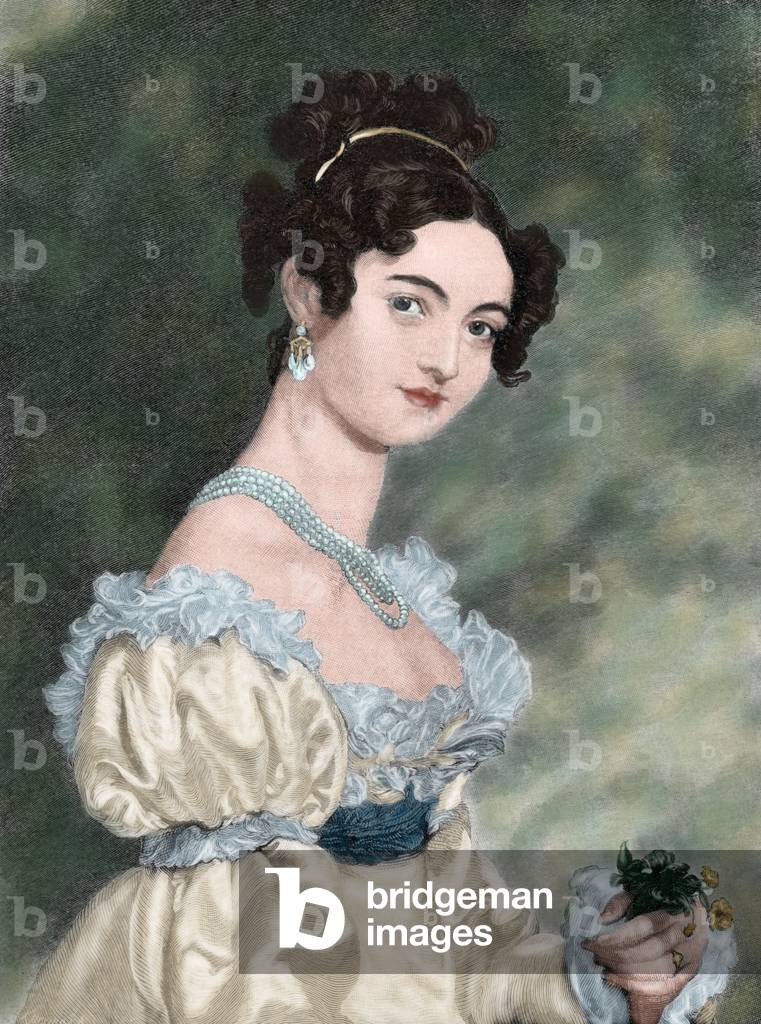 Lady Selina Meade (1797-1872).(Engraving)