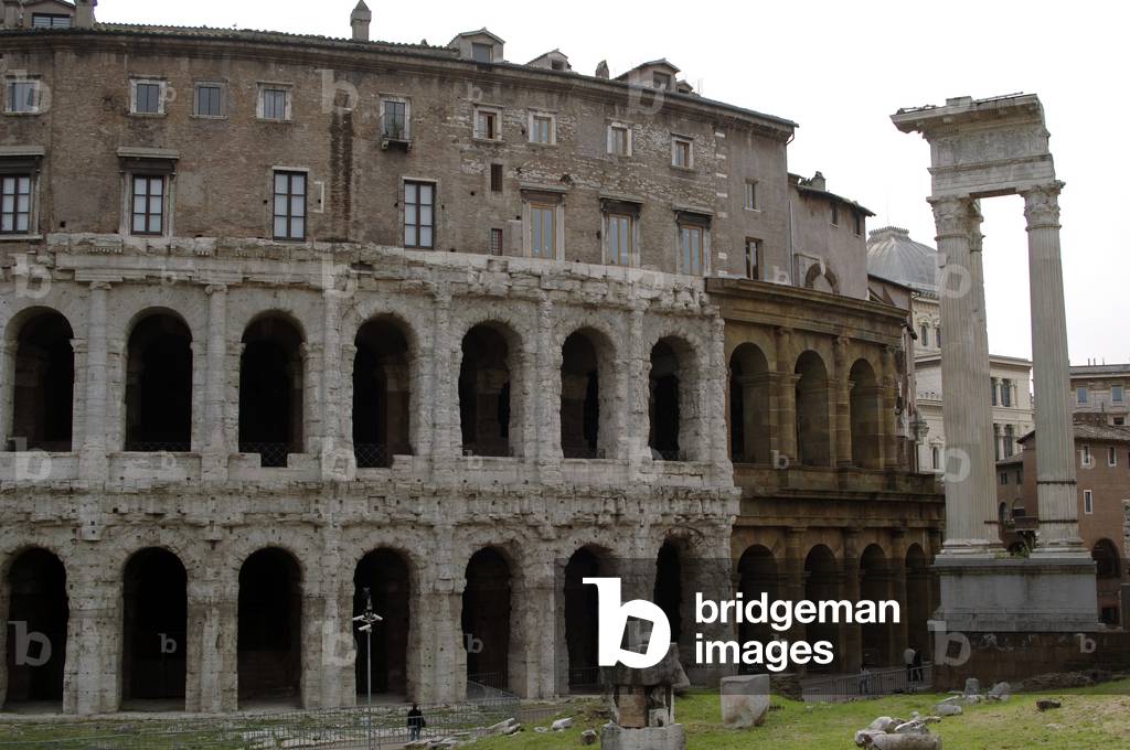 Italy. Rome. Theatre of Marcellus. 1st century BC.