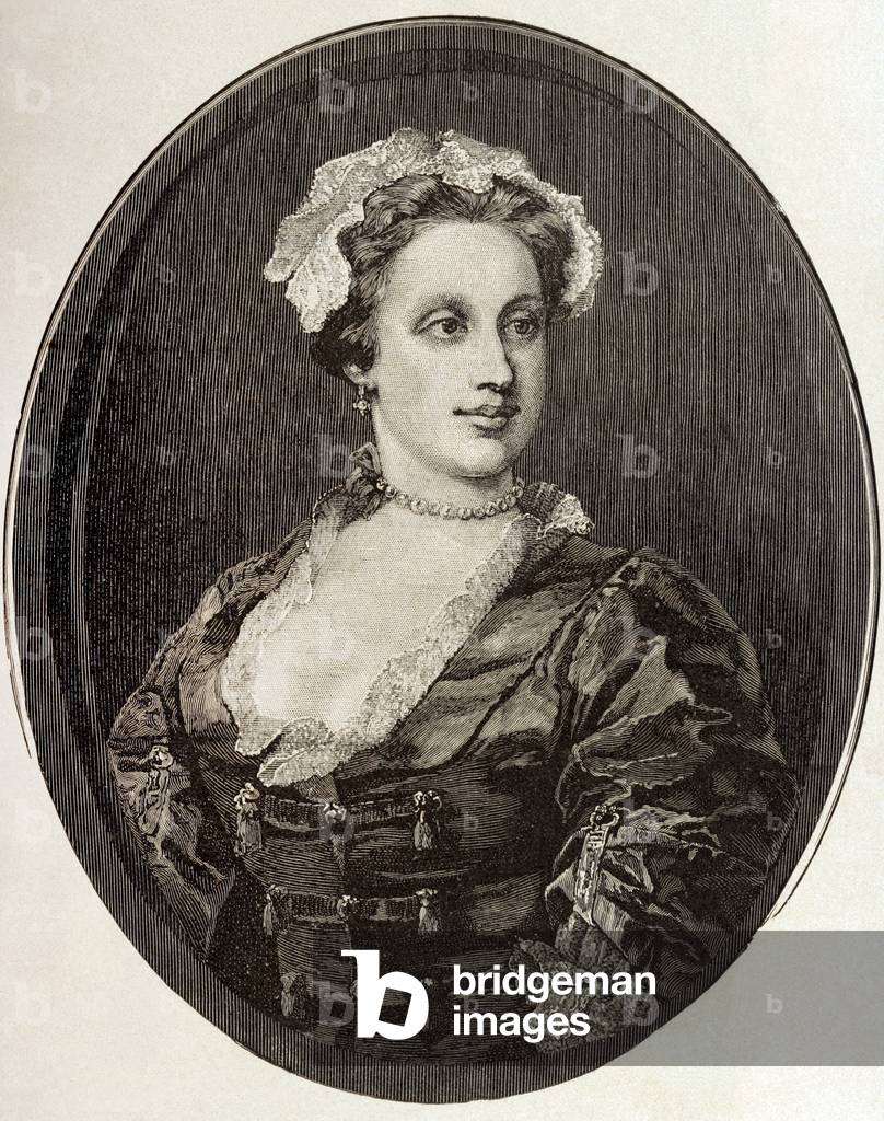 Lavinia Fenton (1708-1760). Was a English actress. Engraving.