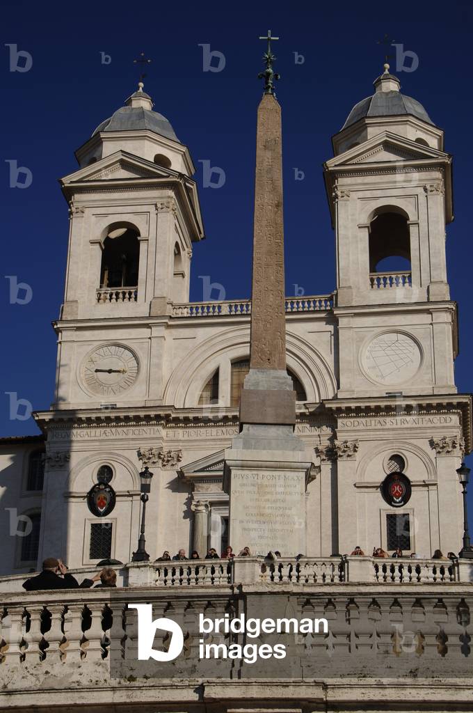 Italy. Rome. Church of the Trinita dei Monti. 16th century.