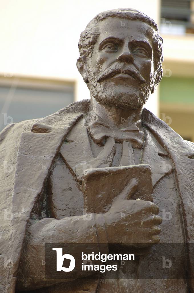 Naim Frasheri (1846-1900). Statue.