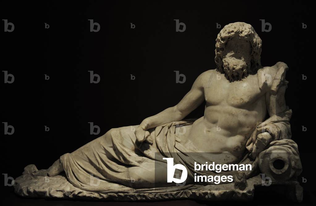 Statue of Oceanus. Marble. 2nd century AD.