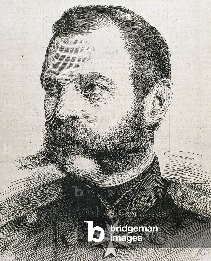 Alexander II (1818-1881). Tsar of Russia (1855-1881). Engraving.