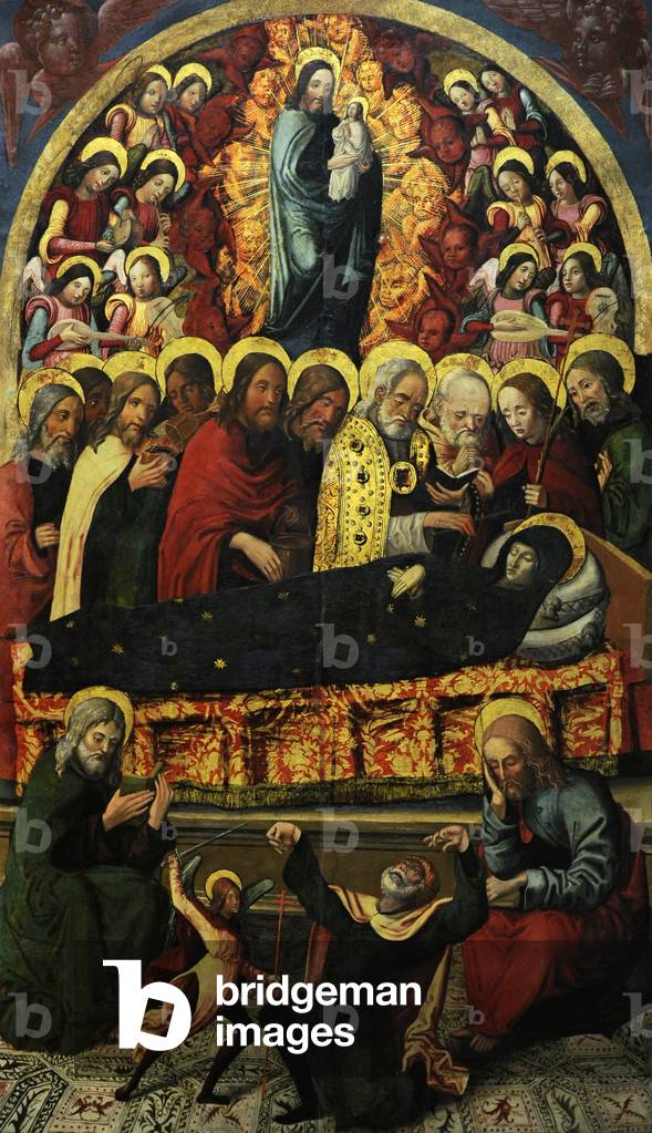The Dormition, 1505, Attribuet to Alessandro Buono, active in Naples, 16th century, Italy