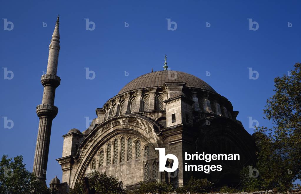 Turkey. Istanbul. Nuruosmaniye Mosque. 1748-1755. Exterior.