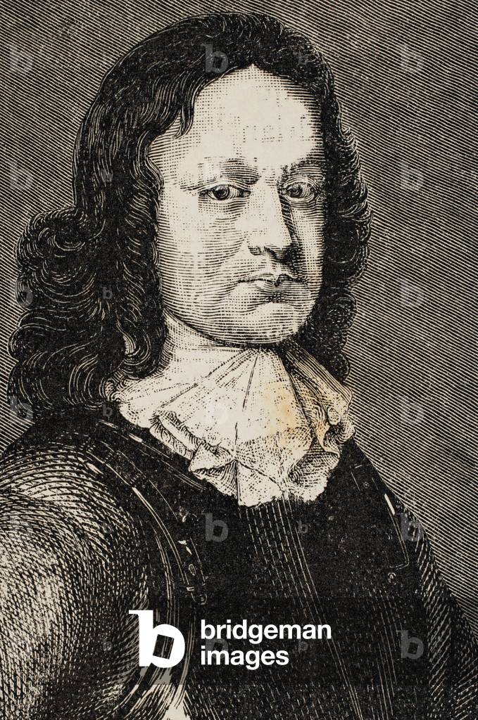 John Hampden (ca. 1595 1643). English politician. Engraving.