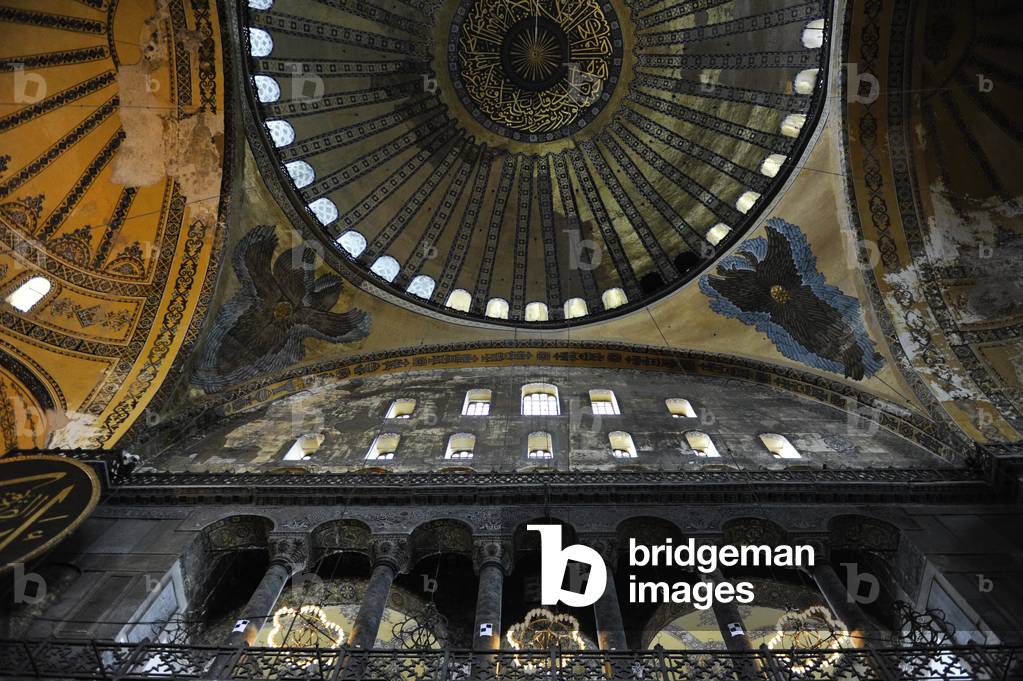 Hagia Sophia. Interior. Istanbul.