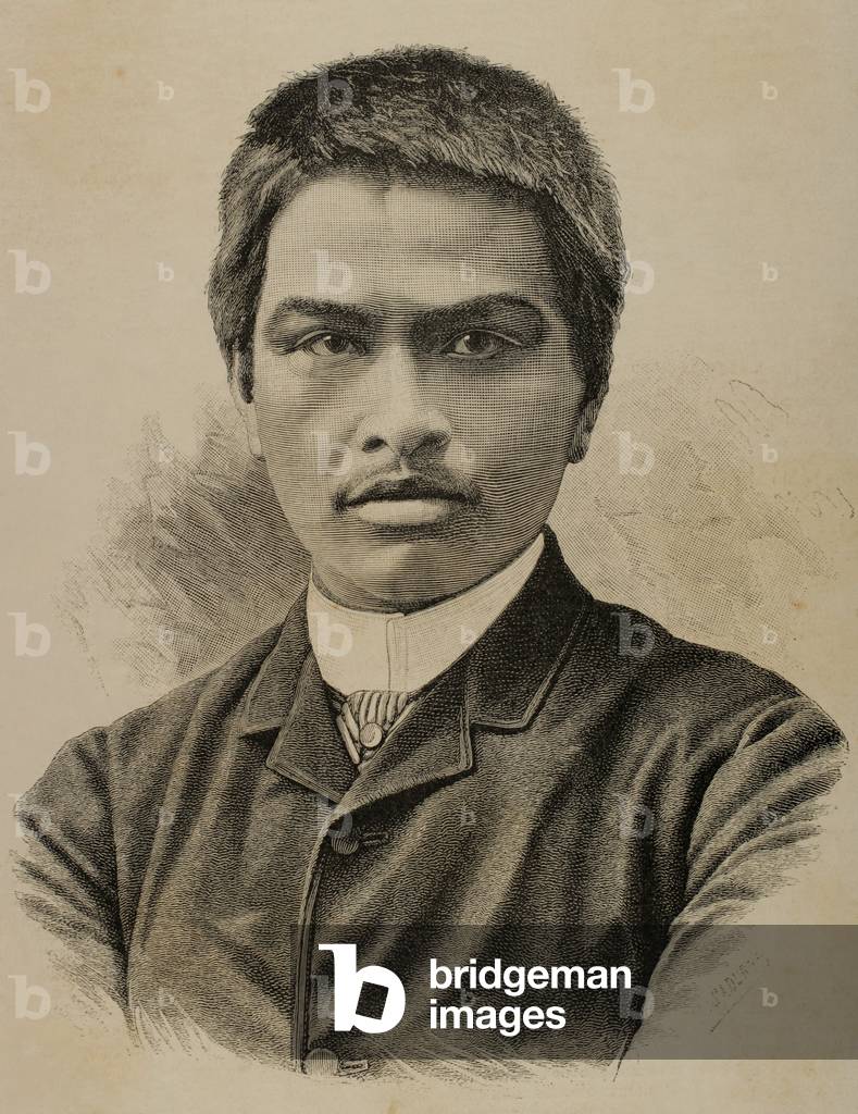 Juan Luna Novicio (1857-1899). Engraving. Phillippine