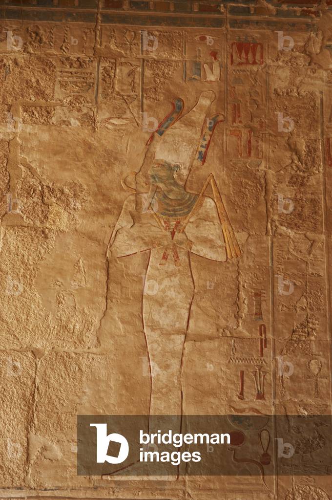 Osiris. Temple of Hatshepsut. Egypt.