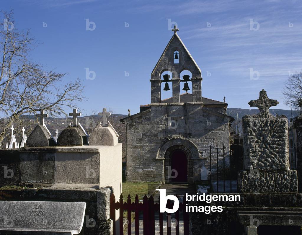 Spain. Galicia. Chapel of Saint Thecla of Abeleda. Exterior.