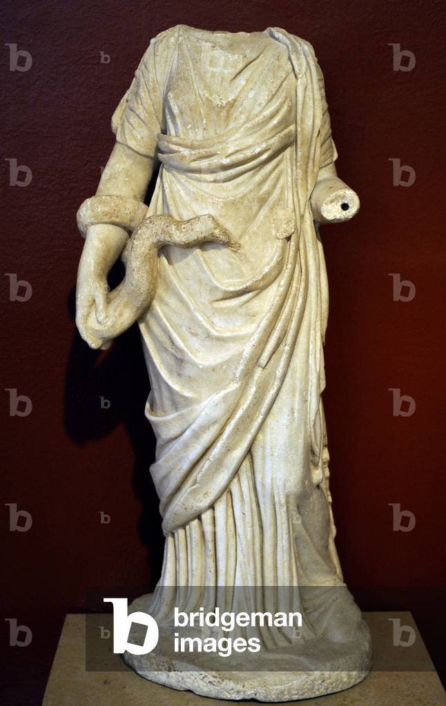 Hygieia, Statue, Mid 2nd century, Reused in the thermal baths 4th century, Tarragona, Spain