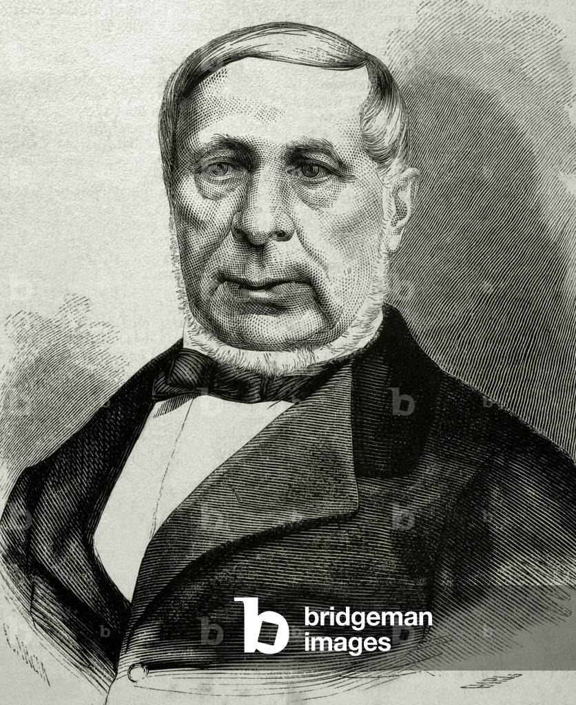 Manuel de Pando y Fernandez de Pinedo, Spanish noble and politician, Portrait (engraving)