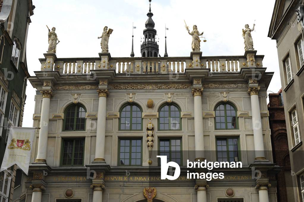 Poland, Gdansk, Golden Gate, Built at 1612-14 by Abraham van den Blocke (photo)