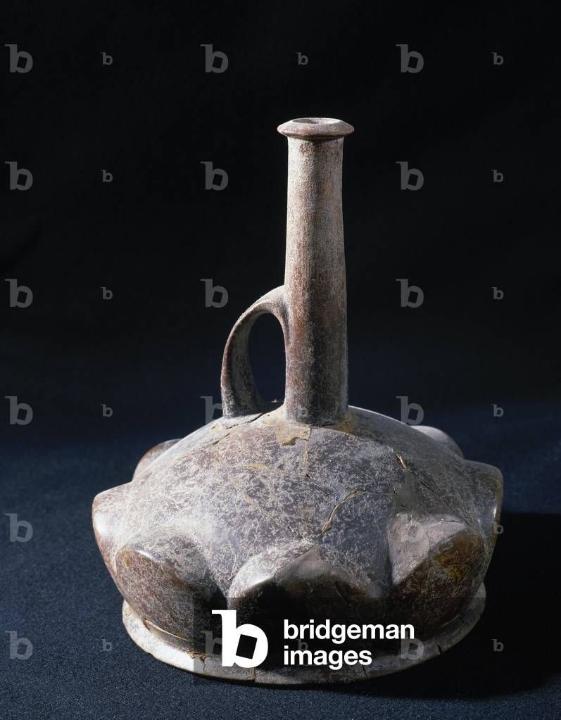 South America. Chorrera culture. Late Formtive indigenous culture (1300 BC-300 BC in Ecuador). Ceramic vase.