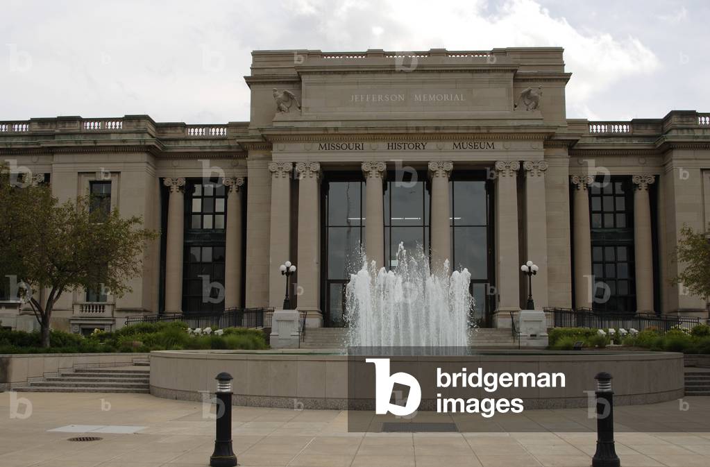 St. Louis. Missouri History Museum. Forest Park. State of Missouri. Outside. USA.